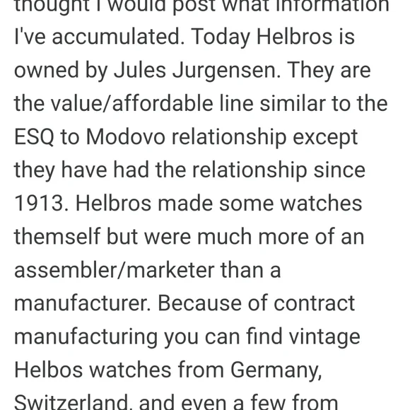 FLASH SALE VINTAGE COLLECTABLE HELBROS WATCH 2 TONE. SEE ALL PICS & INFO ⬇️⬇️